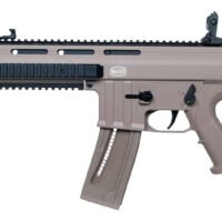 Mauser Rimfire 4150014 M-15  22 LR 22+1 16.50" Barrel w/Flash Hider, Steel Receiver w/Tan Finish, Flip Up Front & Rear Sights, Side Folding Stock w/Adjustable Cheekrest, Manual Thumb Safety