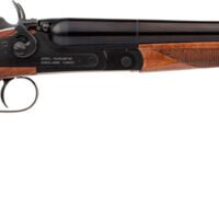 Rock Island 12RSS24 Side By Side  Full Size 12 Gauge 3" 2rd 24" Barrel, Black Anodized Metal Finish & Walnut Stock Right Hand