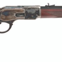 Cimarron CA204 1873 Short Deluxe Full Size 45 Colt (LC) 10+1, 20" Blued Octagon Steel Barrel, Color Case Hardened Steel Receiver, Walnut Fixed Pistol Grip Stock, Right Hand