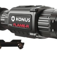 Konus 7952 Flame-R Thermal Rifle Scope Hand Held/Mountable Scope Black 2.5-20x Multi Reticle 256x192 Resolution Zoom Digital 1x/2x/4x/8x