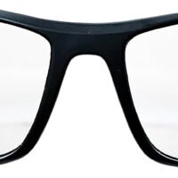 M&P Accessories 110168 Thunderbolt Shooting Glasses Full Size Clear Mirror Lens Black Frame