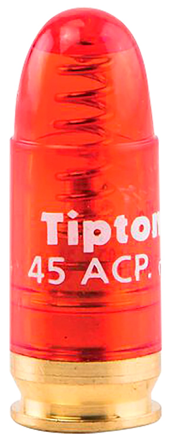 Tipton 146331 Snap Caps Pistol 45ACP Brass/Plastic 5pk