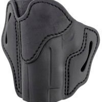 1791 Gunleather ORBH23SBLL BH2.3 Optic Ready OWB Size 2.3 Stealth Black Leather Belt Slide Compatible w/Glock 17/S&W M&P Shield Left Hand