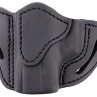 1791 Gunleather ORBHCSBLL BHC Optic Ready OWB Compact Stealth Black Leather Belt Slide Compatible w/Glock 43/Sig P365/Walther PPK Left Hand