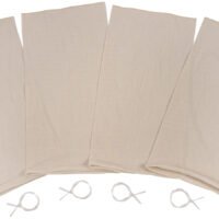 Allen 6596 Colorado Deluxe Deer Quarter Game Bags Natural Poly Cotton Blend 4 Bags