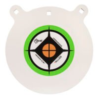 EZ-Aim 15599 Hardrock  12" AR500 Steel Gong Shooting Target .38" Thickness Black / Green / White