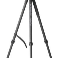Bog-Pod 1168229 DeathGrip Sherpa Tripod with Removable Center Post Black/Carbon Fiber Legs Rubber with Removeable Spike