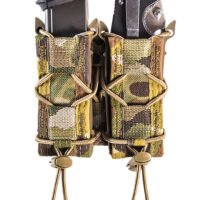 High Speed Gear 11PT02MC TACO Mag Pouch Double MultiCam Nylon MOLLE Compatible w/ Pistol