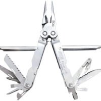 S.O.G SOG-S62N-CP PowerLock V-Cutter Polished 420 Stainless Steel 7" Long Includes Sheath