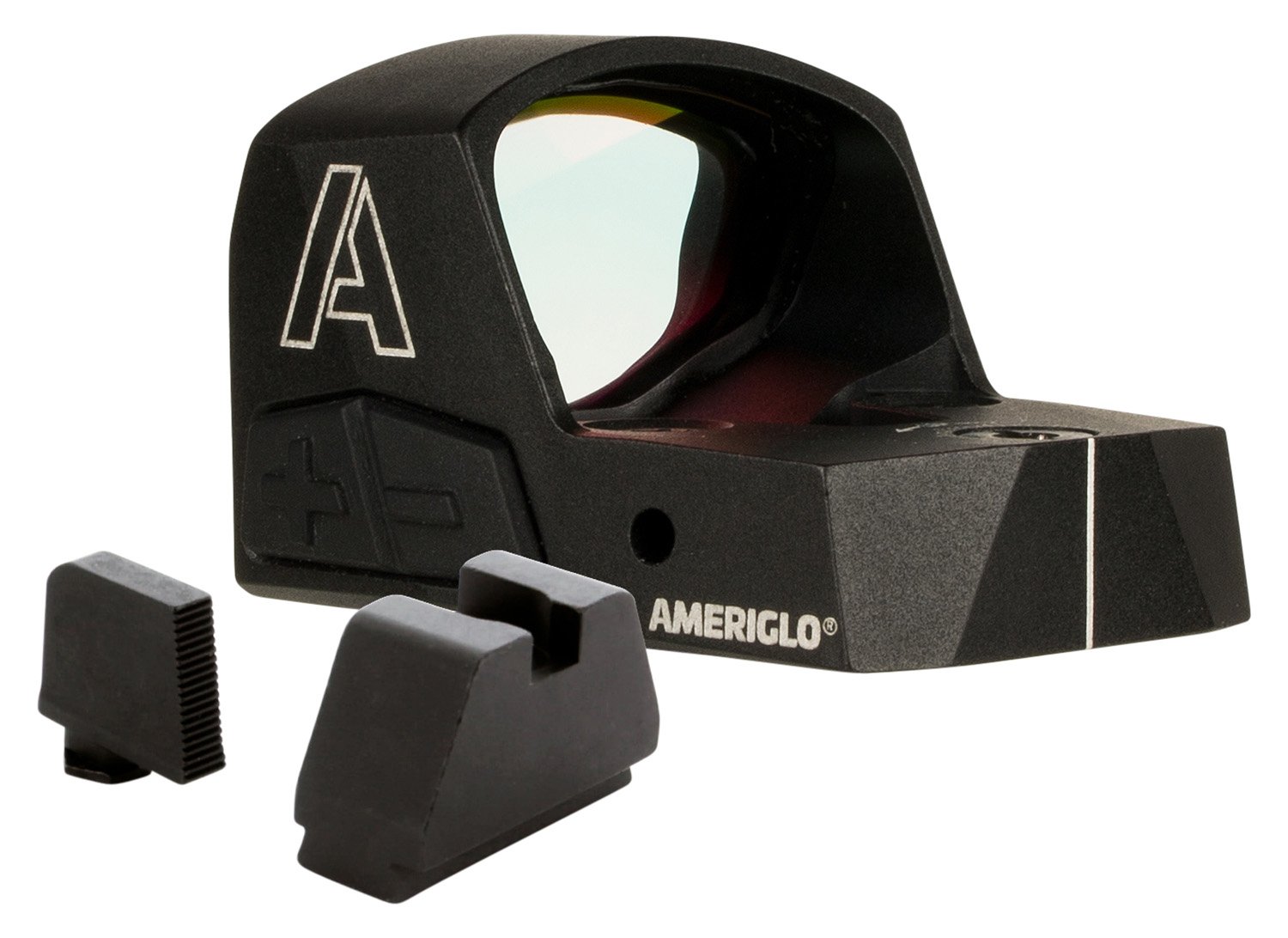 AmeriGlo HVN04 Haven Carry Ready Combo Matte Black 1 x 1.10" x 0.75" 5 MOA Red Dot