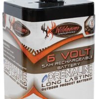 Wildgame Innovations WGIWGIBT0014 Spring Style Rechargeable Battery Black/Tan 6.0 Volts 5 mAh