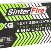SinterFire Inc SF40125NXG Next Generation (NXG)  40S&W 125gr Lead Free Ball 50 Per Box/20 Case