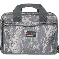 GPS Bags 1310PCDC Quad  Fall Digital Camo Nylon Holds 4 Handguns