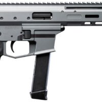 Angstadt Arms AAMDP09PG6 MDP-9 9mm Luger 27+1 5.85" Black Melonite Threaded Barrel, M-LOK Free-Float Handguards, Tactical Gray Cerakote Aluminum Picatinny Rail Receiver, Black Polymer Grips