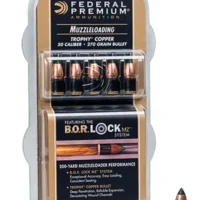 FEDERAL 270GR TROPHY COPPER MZ WITH B.O.R LOCK SYSTEM 15 RD/BX 10 BX/CS
