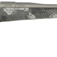 Fierce Firearms FSF7RM24TP Fury  Full Size 7mm Rem Mag 3+1 24" Stainless Match Grade Barrel, Gray Cerakote Steel Drilled & Tapped Receiver, Phantom Camo Fixed Synthetic Stock, Right Hand