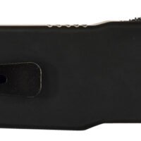 Templar Knife MABR321 Premium LW Slim 3.16" OTF Drop Point Plain Black Oxide Stonewashed D2 Steel Blade, 4.93" Black Aluminum Handle