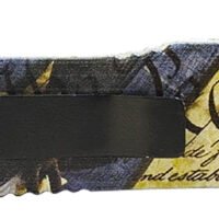 Templar Knife MZEG321 Premium Weighted Eagle Slim 3.16" OTF Drop Point Plain Black Oxide Stonewashed D2 Steel Blade, 4.93" Eagle w/"We The People" Aluminum Zinc Alloy Handle