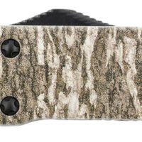 Templar Knife MZMOB121 Premium Weighted Slim 3.16" OTF Dagger Plain Black Oxide Stonewashed D2 Steel Blade, 4.93" Mossy Oak Bottomland Aluminum Zinc Alloy Handle