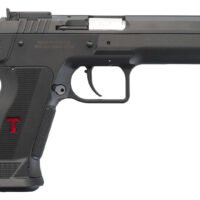 Tanfoglio IFG TFSTOCK3P9 Stock III  Full Size 9mm Luger 16+1, 4.44" Black Polygonal Rifled Barrel, Black Serrated Slide, Black Polymer Frame w/Beavertail, Black Polymer Grip