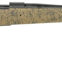 Howa HHS43163 M1500 HS Precision 308 Win 5+1 22" Threaded Barrel, Black Metal Finish, Green with Black Webbing Fixed HS Precision Stock