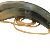 Traditions A1252 Authentic Powder Horn  with Sling and Wood Cap