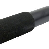 TacFire Pistol Buffer Tube with Foam Cover Matte Black for AR-15