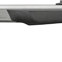 CVA PR2117S Wolf V2 50 Cal 24" Matte Stainless Steel Barrel, Drilled & Tapped Stainless Steel Receiver, Fixed Black Synthetic Stock