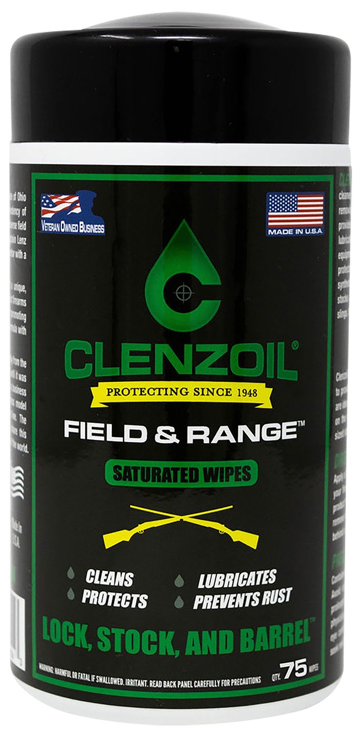Clenzoil 2243 Field & Range Wipes 50 Count