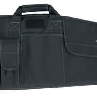 Advance Warrior Solutions RA36RCBL Raptor 36" Black Polyester for Tactical Rifle, 4 Mag Pouch