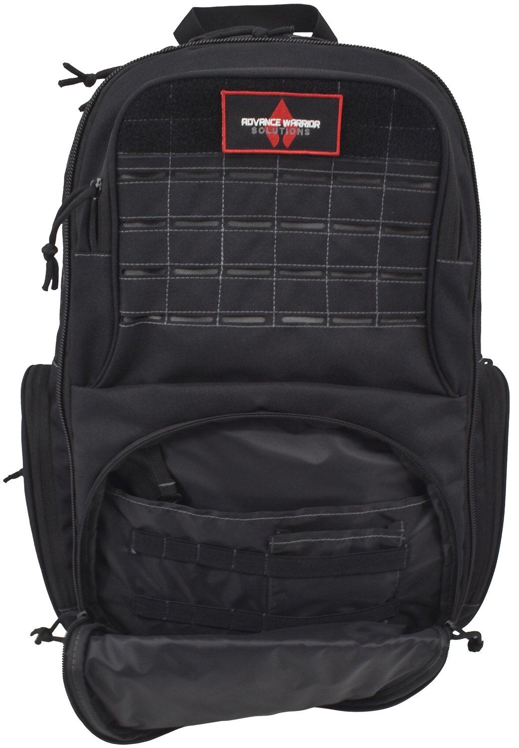 Advance Warrior Solutions JUG5DBPBL Juggernaut 5 Day Pack Backpack 600D Polyester Black