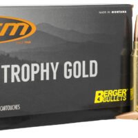 HSM 65X284130VLD Trophy Gold Extended Range 6.5x284 Norma 130 gr Berger Hunting VLD Match 20 Per Box/ 20 Case