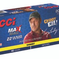 CCI 958 Maxi-Mag Varmint 22WMR 40gr Jacketed Hollow Point 200 Per Box/10 Case
