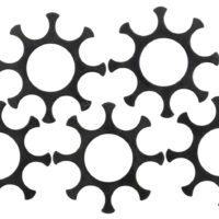 Smith & Wesson 3013767 Moon Clip Full 357 Mag 8rd 5 Pack