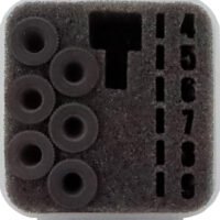 Specialty Iron I Rifle Peep Aperture Kit Contains all 6 Apertures