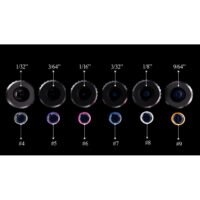 Specialty Iron I Rifle Peep Kit Contains 6 Apertures and 6 Verifiers with Case