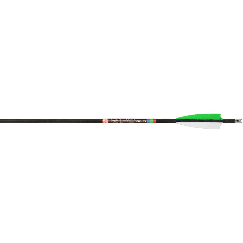 30-06 UFO Lighted Moon Nock Carbon Crossbow Bolt Green 20 in. 3 pk.