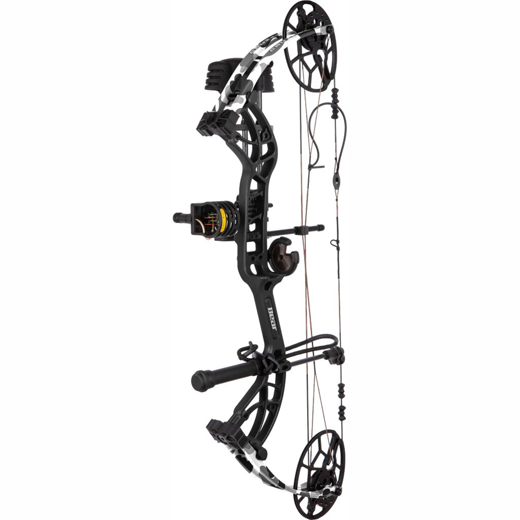 Bear Cruzer G4 RTH Bow Package Black/Fred Bear Whiteout 70 lbs. RH - Image 2