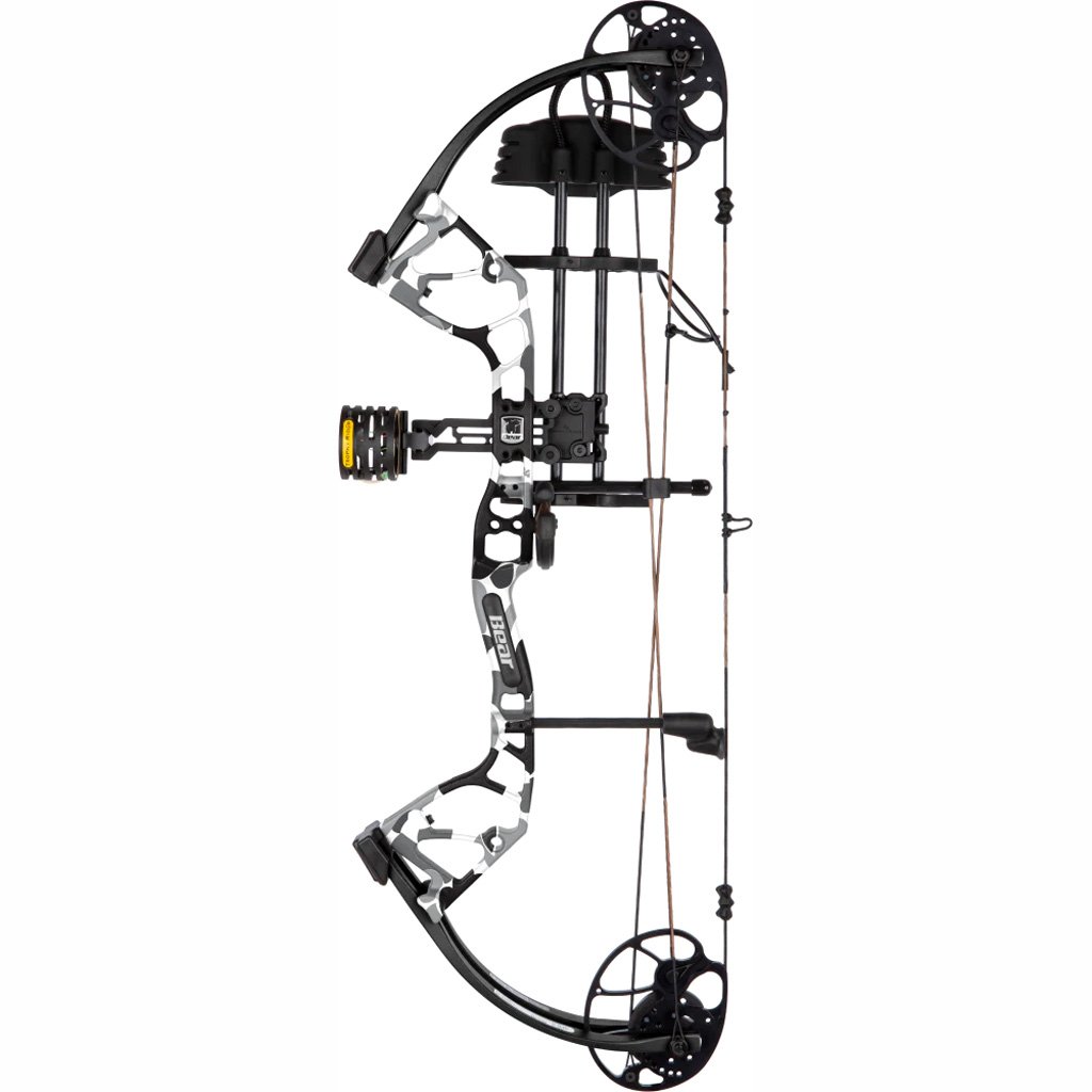 Bear Royale RTH Bow Package Fred Bear Whiteout/Black 50 lbs. RH - Image 2