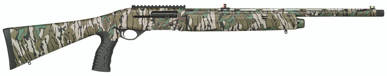 Mossberg 75799 SA-20 Tactical Turkey 20 Gauge Semi-Auto 3" 4+1 22" Mossy Oak Greenleaf Vent Rib Barrel, Picatinny Rail Receiver, Mossy Oak Greenleaf Mossy Oak Greenleaf Synthetic Stock, Right Hand