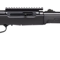 Savage Arms 47260 A22 Takedown Full Size 22 LR 10+1 18" High Luster Button Rifled Barrel, High Luster Drilled & Tapped Carbon Steel Receiver, Black Takedown Synthetic Stock, Right Hand