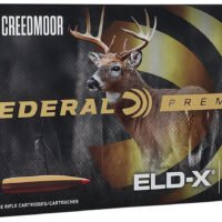 Federal P65CRDELDX1 Premium ELD-X 6.5Creedmoor 143gr 20 Per Box/10 Case