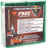 Lee Precision 91882 Breech Lock Carbide 3-Die Set 9mm Luger