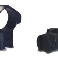 Konus 7415 Steel Rings  Black 1" 3/8" Grooved Receiver High 0 MOA