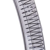 ETS Group SMKHKMP530 Pistol Mags  30rd Standard 9mm Luger Compatible w/ HK MP5/MP5K/94/SP89/SP5K Smoke Polymer