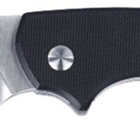 CRKT 5321 Pilar IV 3.09" Folding Plain Satin D2 Steel Blade/Black/SS G10/SS Handle Includes Pocket Clip