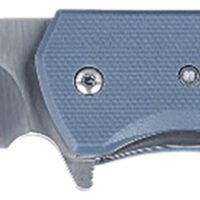 CRKT 6880 Ignitor  3.48" Folding Drop Point Plain Satin 8Cr13MoV SS Blade/ Blue/Black G10 Handle Includes Pocket Clip