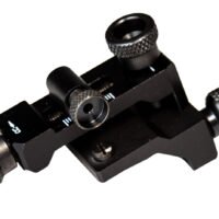 CVA AC1750 Micro-Adjust Williams Western Long Range Rear Peep & Front Globe Sight Reticle Kit  Black