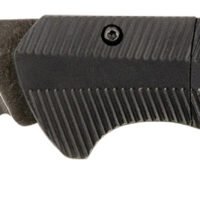 Templar Knife AAABK321 Auto Assist 3.50" Folding Drop Point Plain Black Oxide Stonewashed D2 Steel Blade, 4.25" Aluminum Handle