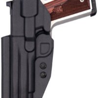 C&G Holsters 1852100 Covert IWB Black Kydex Belt Clip Fits 1911 5" Right Hand